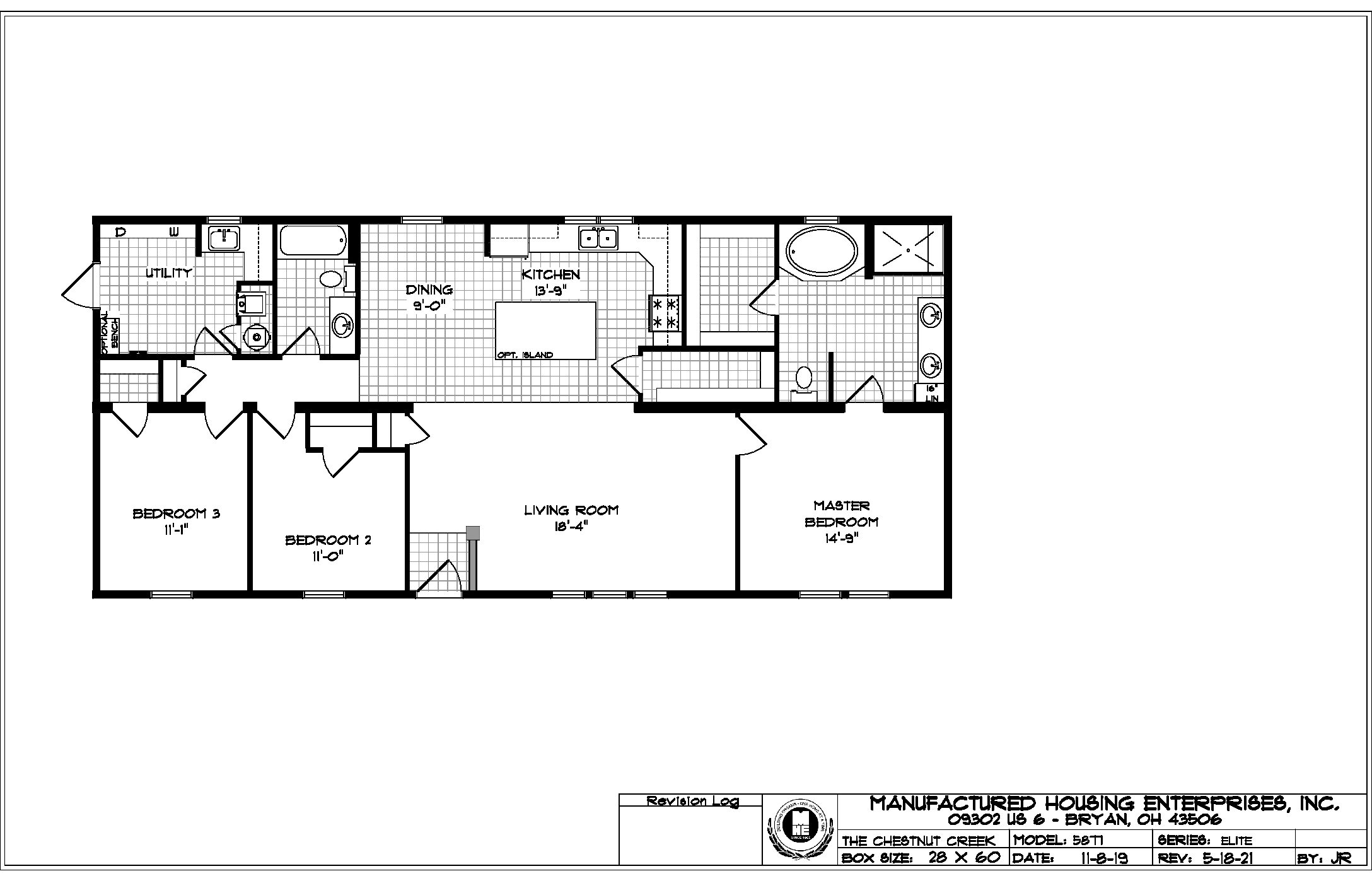 MHE Chestnut Creek (HUD) Chestnut Forest (MOD) - Michigan Mobile Home ...